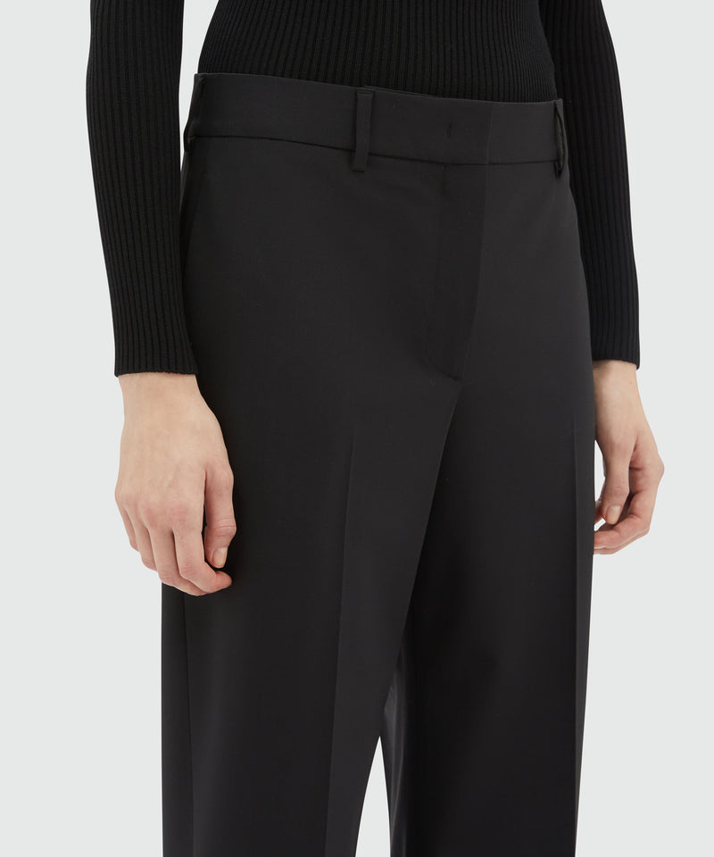 Pantalone palazzo sartoriale NERO Donna 