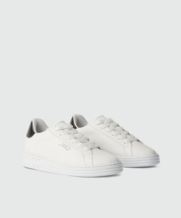 White leather MSGM sneakers