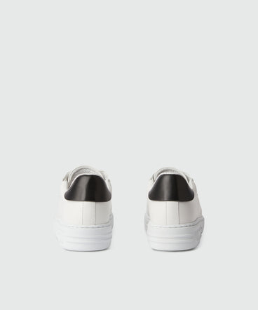 White leather MSGM sneakers