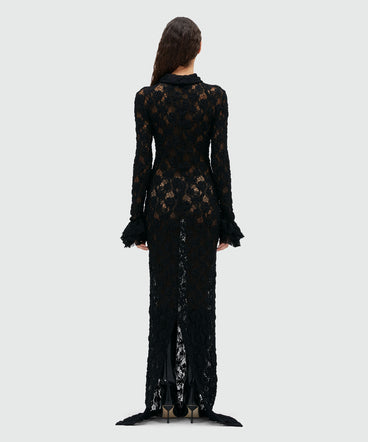 Long lace dress