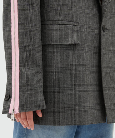 "MSGM Tailoring" wool Prince of Wales jacket