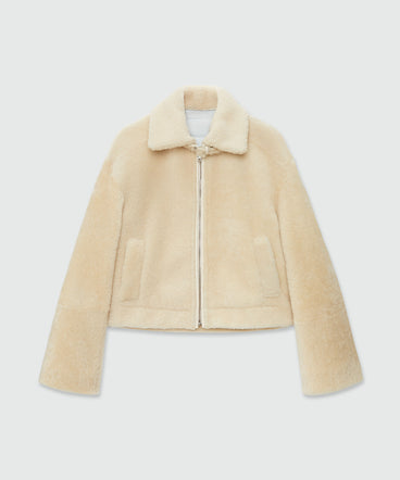 Sheepskin jacket