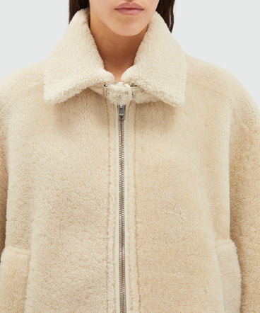 Sheepskin jacket