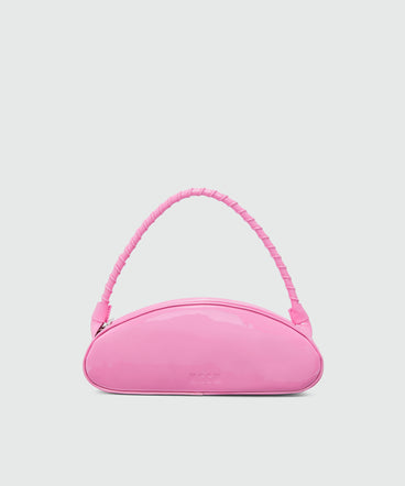 Pink patent leather MSGM handbag