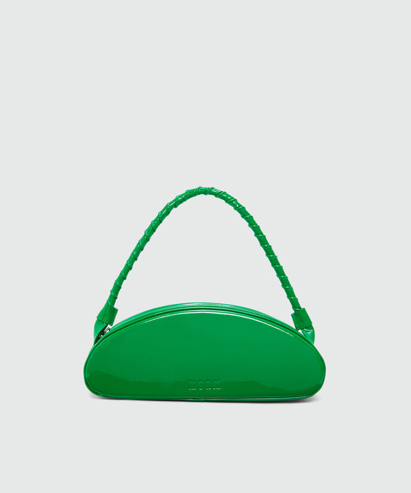 Green patent leather MSGM handbag