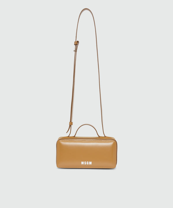 Semi-gloss leather MSGM CLAP BAG