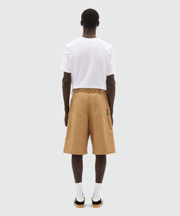 Bermuda shorts in technical gabardine with pockets