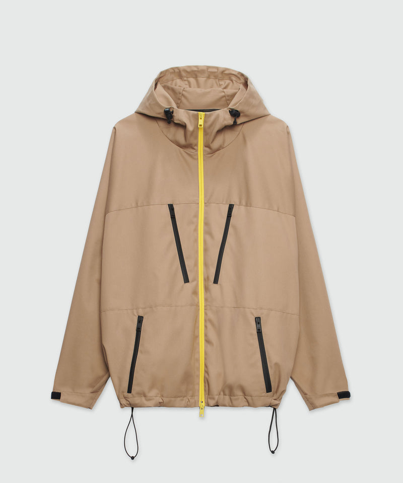 Biscuit technical gabardine jacket SAND Men 