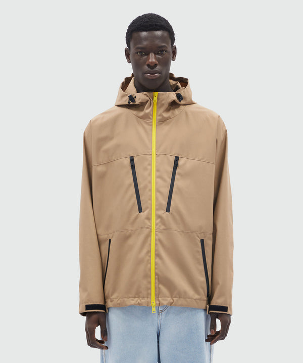 Biscuit technical gabardine jacket