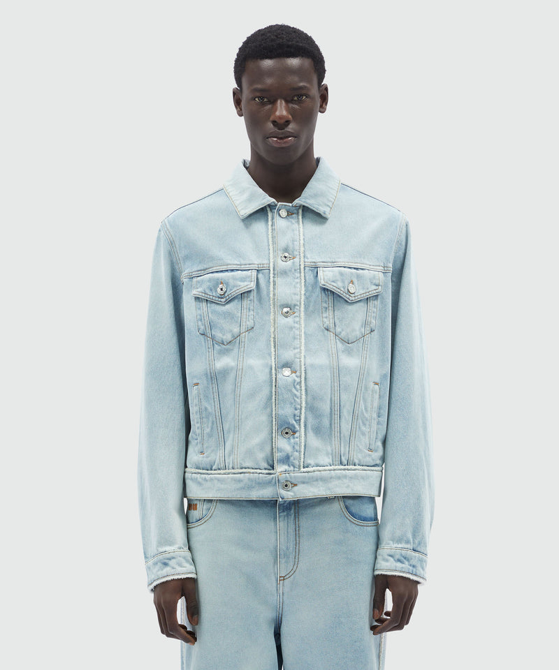 Light blue denim jacket BLUE Men 