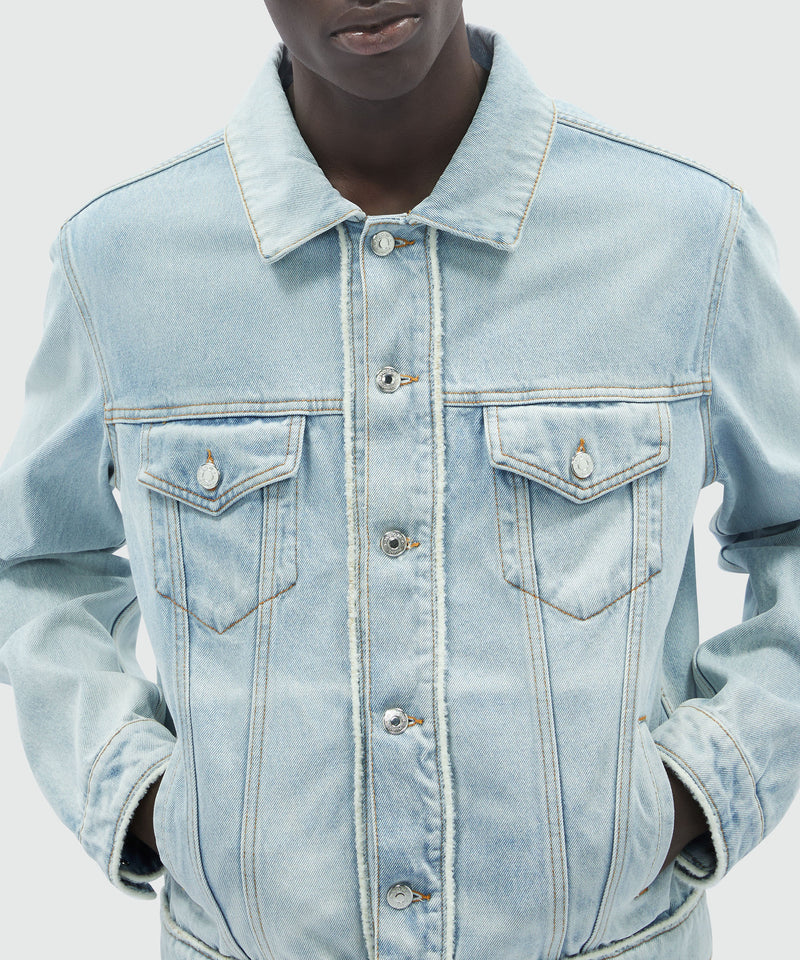 Light blue denim jacket BLUE Men 