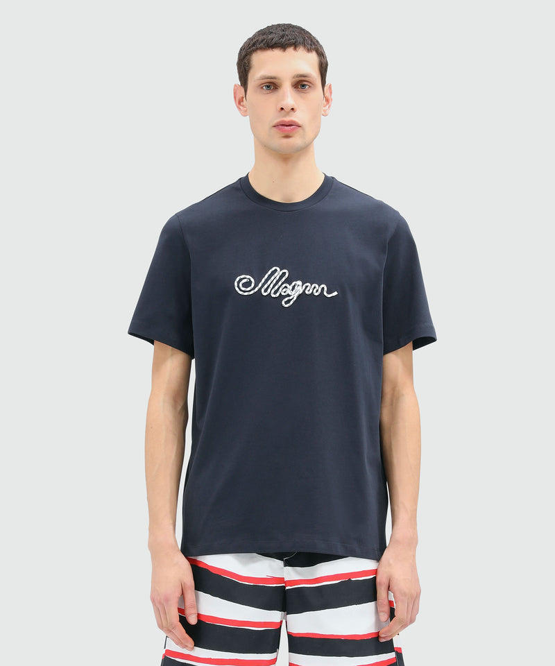 T-SHIRT BLU NAVY Uomo 