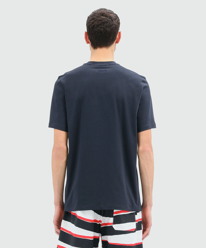 T-SHIRT BLU NAVY Uomo 