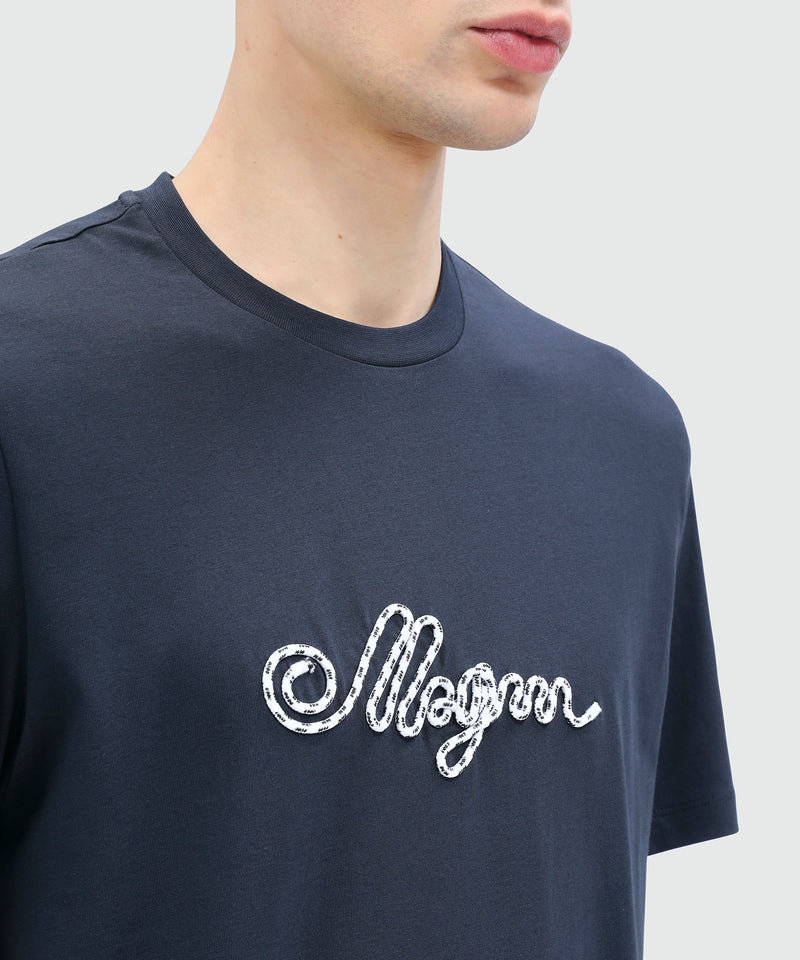 T-SHIRT BLU NAVY Uomo 