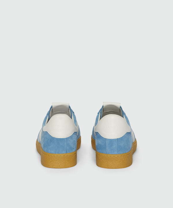 Light blue Retrò Trainer sneakers in "TheMwave" suede