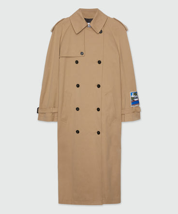 "La Vedetta" faille trench coat