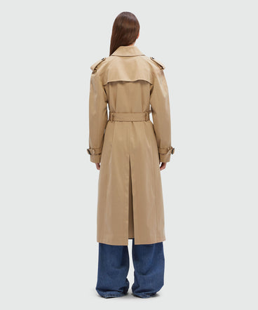 "La Vedetta" faille trench coat