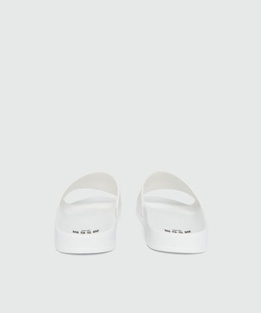 White pool slides with MSGM micrologist