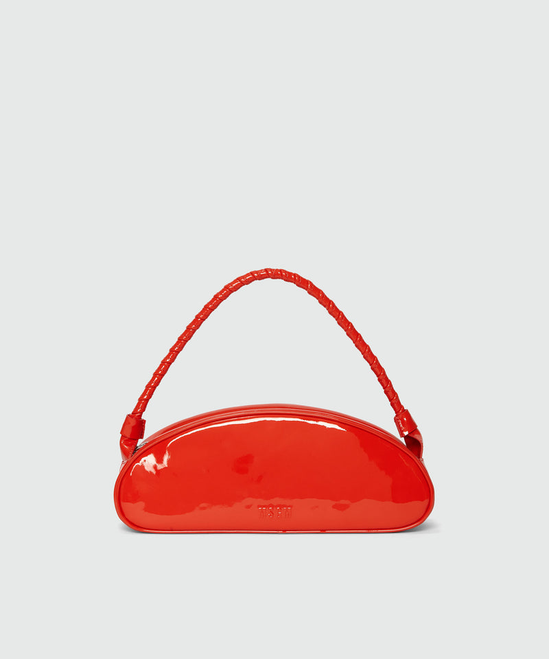 Red patent leather bean bag 10 Women 