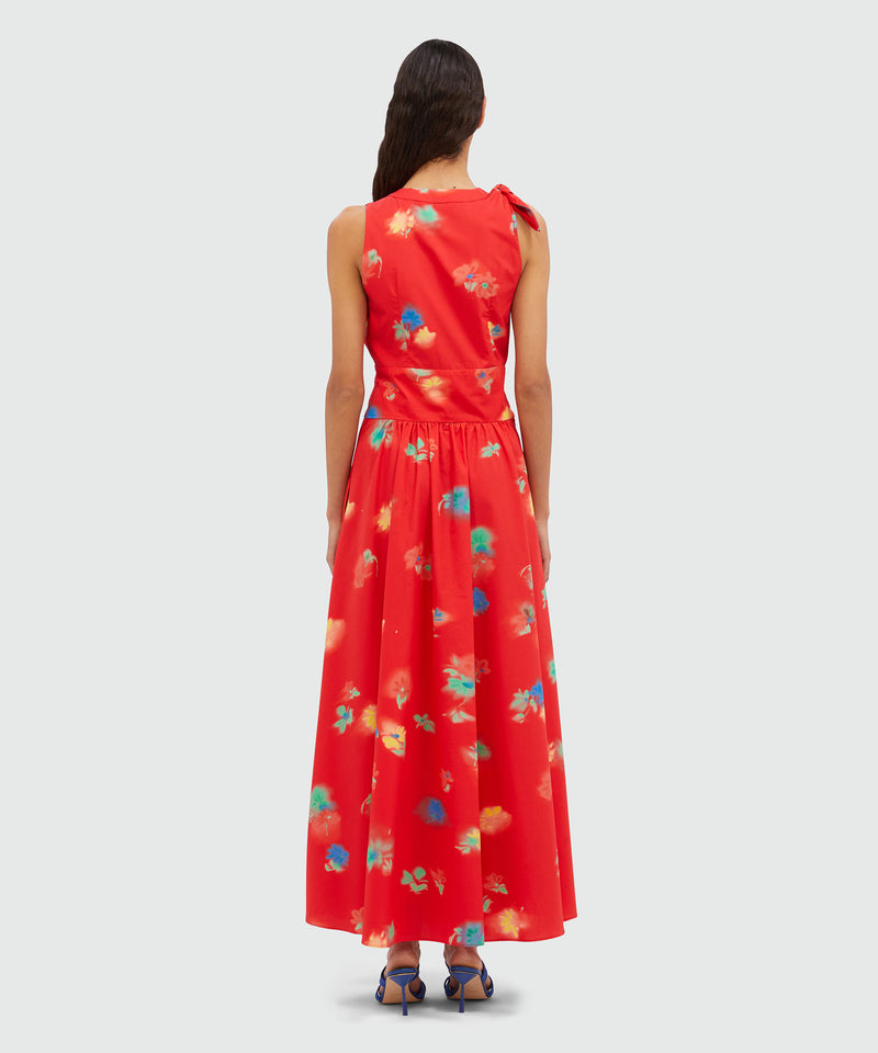 Red cotton dress RED Women 