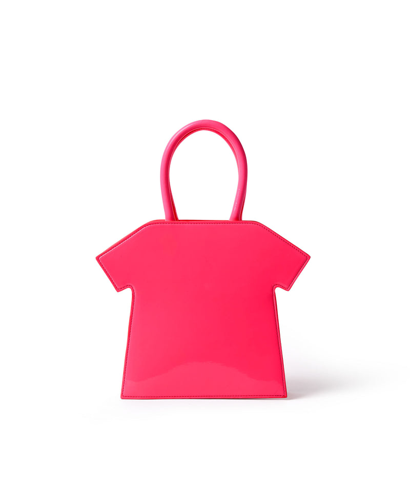 MSGM Tee bag PINK FLUO Women 