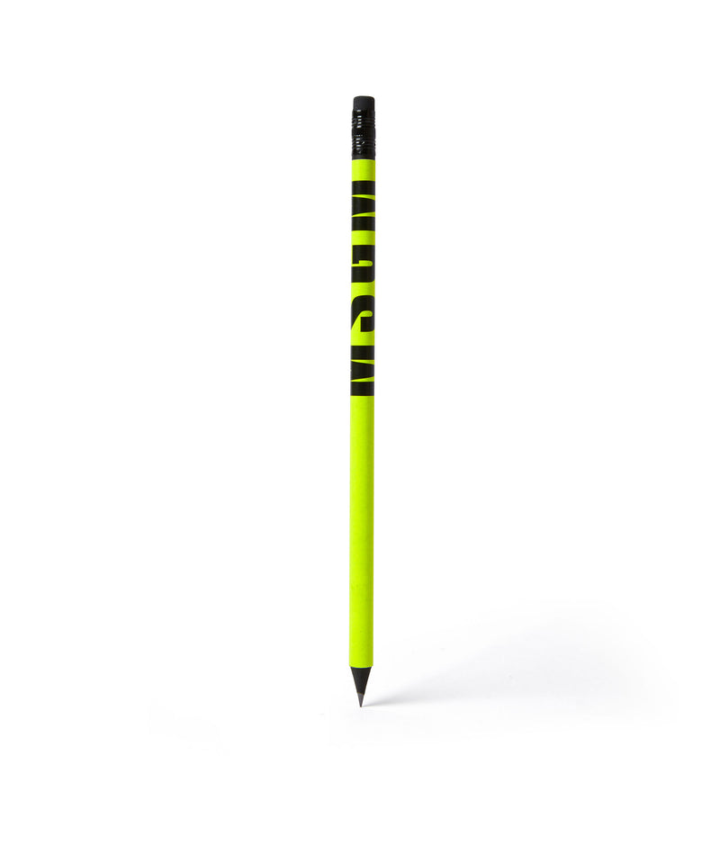 MSGM pencil set FLUO YELLOW Unisex 