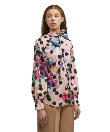 Blusa della collaborazione "Lorenza Longhi x MSGM"