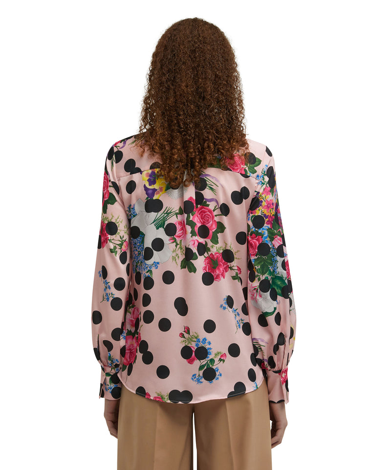 Blusa della collaborazione "Lorenza Longhi x MSGM" ROSA Donna 