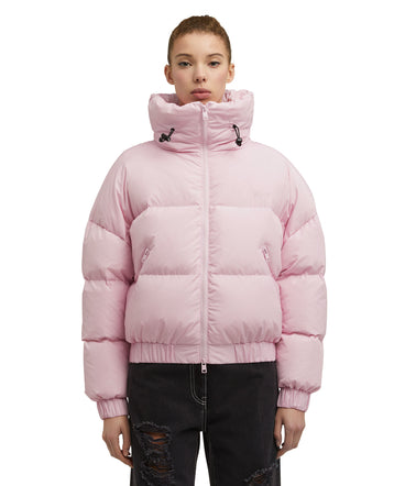 "Ripstop Nylon" Cropped down jacket