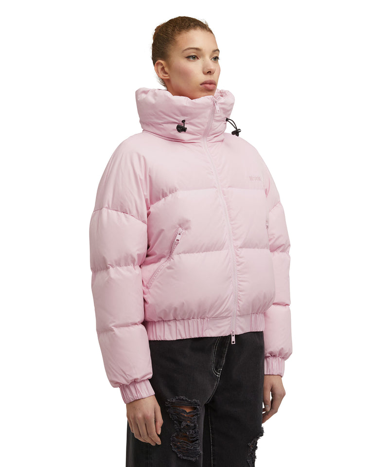 "Ripstop Nylon" Cropped down jacket PINK Women 