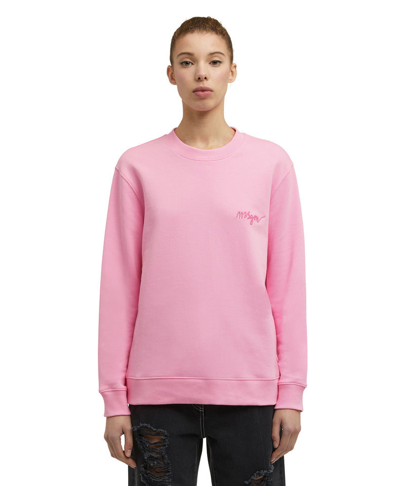 Msgm best sale pink sweatshirt