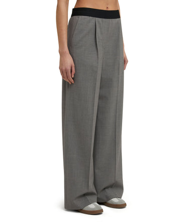 Virgin wool trousers  "Wool Suiting"